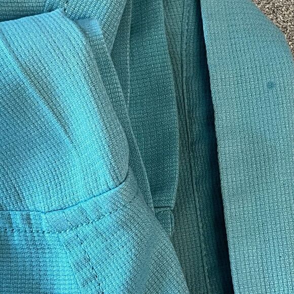 Tommy Bahama short sleeve button down turquoise men's XL silk blend lightweight - Picture 14 of 14